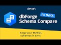 How to Compare two Databases for differences using dbForge Schema Compare for MySQL?