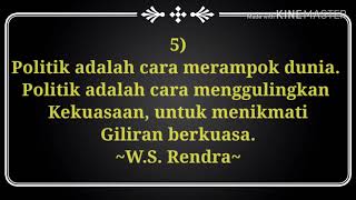 10 Kata-Kata Bijak POLITIK || #Nanga #Dararono #CahayaKita