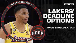 Last-minute NBA trade deadline options for the Lakers ⏳ | The Hoop Collective