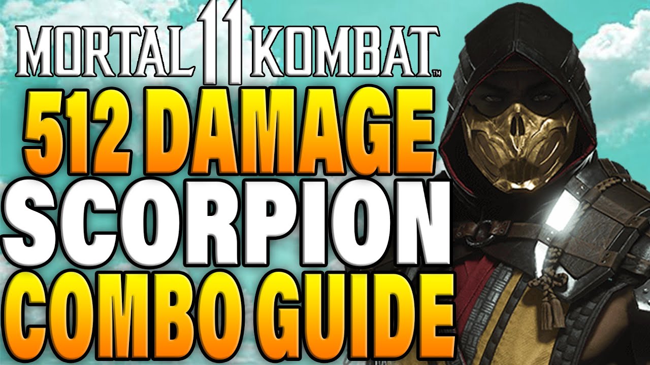 Mortal Kombat 11 Scorpion Combos - MK11 Scorpion Combo Tutorial ...