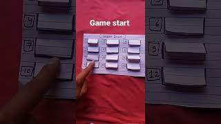 Diy paper game make it Homemade # shorts # Youtube # papergame # game # Youtube shorts