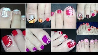 Labios Y Animal Print Decoracion De Unas Para Pies Facil Lips Foot Nail Art