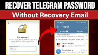 How to Recover Telegram Account Password if you Forget ( New Trick ) || Recover Telegram Password