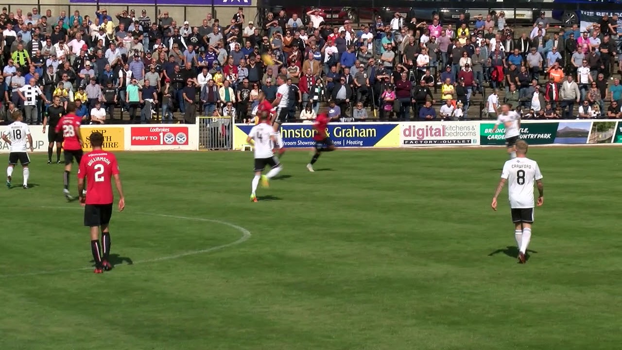 SPFL Championship: Ayr United V Dunfermline Athletic - YouTube