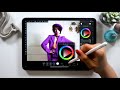 ipadで服の色を一瞬で変える方法【affinity photo】