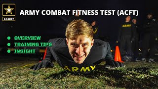 Army Combat Fitness Test (ACFT) - Overview, Training Tips, Insight
