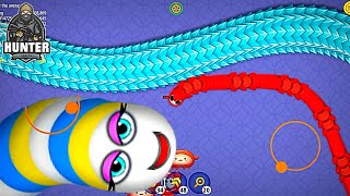 wormzoneio 🐛 MrHunter "Best snake game" #92 #wormszoneio #gaming