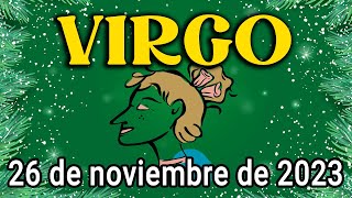 💛 𝐔𝐧𝐚 𝐜𝐨𝐧𝐞𝐱𝐢ó𝐧 𝐝𝐞𝐬𝐭𝐢𝐧𝐚𝐝𝐚 🥰 Horóscopo de hoy Virgo ♍ 26 de Noviembre de 2023|Tarot