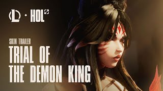 Trial of the Demon King | Immortalized Legend Ahri Skin Trailer - League of Lege