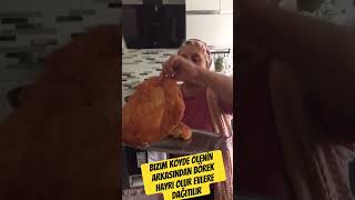 ÖLENİN ARKASINDAN BÖREK DAGITILIR #keşfet #youtube #tiktok #köy #vlog #youtubeshorts #shortvideo