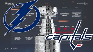 2017 Capitals vs 2019 Lightning Who's Better?  NHL 19 (Sim)