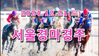 2024.12.21(토) 서울경마 / Korea Seoul Horse Racing