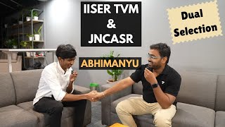 Next Gen Scientist: Abhimanyu's Dual Selection in JNCASR and IISER TVM | Amit Ranjan