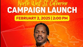 Mek Wi Talk North West St. Catherine PNP Campaign Launch | Candidate 👉 Damion Crawford