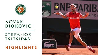 Novak Djokovic vs Stefanos Tsitsipas - Final Highlights I Roland-Garros 2021