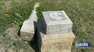 Wichita’s oldest cemetery appears decimated by vandalism