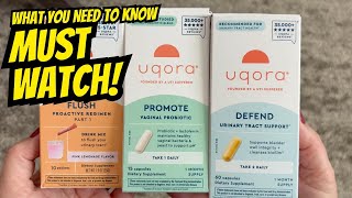 Uqora Complete Regimen with Flush, Defend & Promote REVIEW - Is it worth buying?