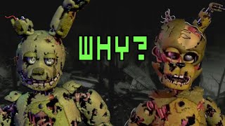 Why Did Springtrap Become Scraptrap? A Quick FNAF Design Analysis