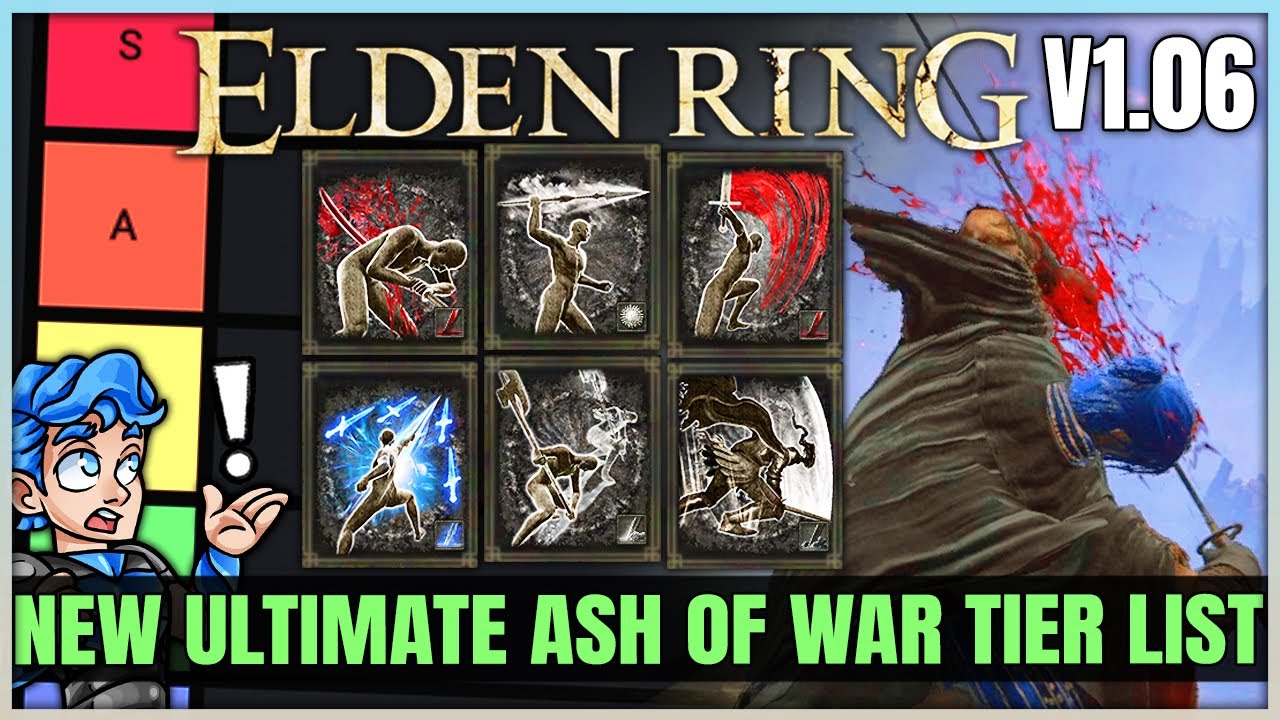 The MOST POWERFUL Ash Of War Tier List - Best Str Dex Int Faith Arcane ...