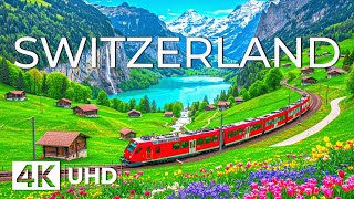 Switzerland 4K | Unreal Nature You Must See – Epic Alps, Swiss Villages & Crystal-clear Lakes
