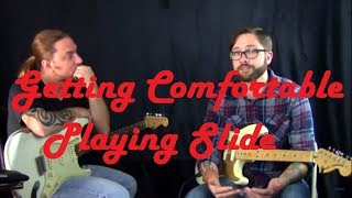 Getting Comfortable Playing Slide | GuitarZoom.com | Rob Ashe (with Steve Stine)