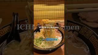 The BEST Ramen I’ve had in a long time | ICHIRAN Ramen Times Square #nyc #ramen #adorkandherfork