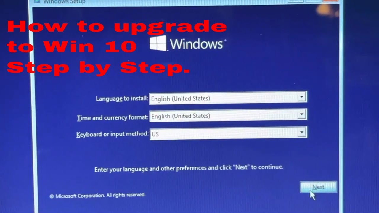 How To Upgrade To Win 10 - YouTube