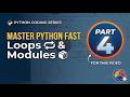 Learn Python Fast: Random Password Generator with Loops and Modules | Part 4