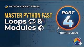 Learn Python Fast: Random Password Generator with Loops and Modules | Part 4