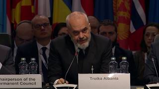 #OSCEMC19 Closing Session: Closing statement by Prime Minister of Albania Edi Rama