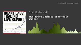 Interactive dashboards for data science
