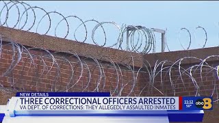 Three Greensville correctional officers charged after two inmates assaulted