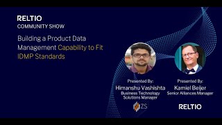 Building a Product Data Management Capability to fit IDMP Standards