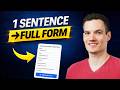 Jotform AI Form Builder: Create Forms in Seconds