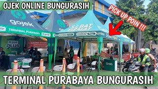 TERMINAL BUNGURASIH ! Cara Pesan OJEK ONLINE di Terminal Purabaya Bungurasih ! Kamu Harus Tahu !!!