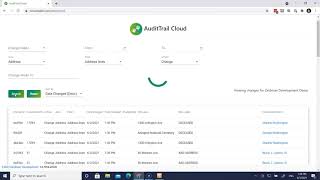Audit Trail Cloud Demo and Case Studies