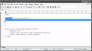 Beginner PHP Tutorial 70 Working with $ POST Variables