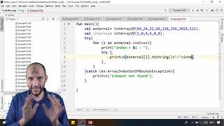 117 Android Kotlin – Exception Handling Nested try catch block example
