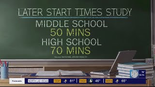 Later School Start Times?