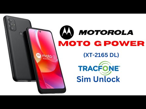 Moto G Power (XT-2165 DL) Enable Network Unlock Sim Lock tracfone XT-2165