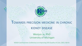 Plenary Presentation - Towards Precision Medicine in Chronic Kidney Disease