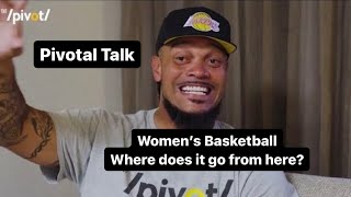 Where does Women’s Bball go after most watched WNBA draft? Caitlin Clark & Angel Reese |The Pivot