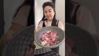 resep olahan daging babi yg baru⁉️DAGING BABI GORENG DAUN JERUK