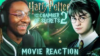 First Time Watching HARRY POTTER AND THE CHAMBER OF SECRETS!! (2002)🪄🔐| MOVIE REACTION