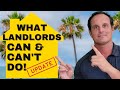 UPDATED! What landlords Can & Can’t do - Guide for California Landlords & Tenants