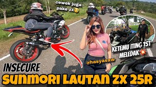 SUNMORI LAUTAN ZX 25 R || SIMPAN DULU PERCINTAAN MARI KITA MOTORAN