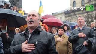 Недільне віче. #євромайдан у Львові, 24.11.2013