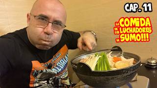 probe AUTÉNTICA COMIDA de LUCHADORES DE SUMO en JAPÓN!!!