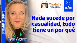 VÍDEO DE ORO: Nada sucede por casualidad, todo tiene un por qué. Entrevista a Luz Arnau