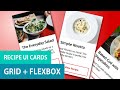 Build Recipe Cards from Scratch | CSS Grid & Flexbox